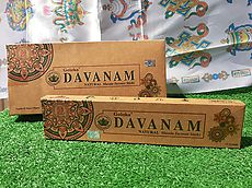 Davanam incienso organico