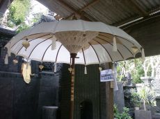 Balinese umbrellas